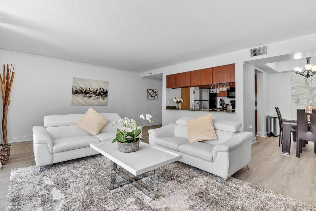 마이애미 Modern 2/2 With Beautiful Ocean And Brickell Views 아파트 외부 사진