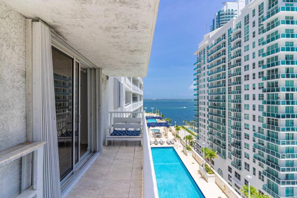 마이애미 Modern 2/2 With Beautiful Ocean And Brickell Views 아파트 외부 사진