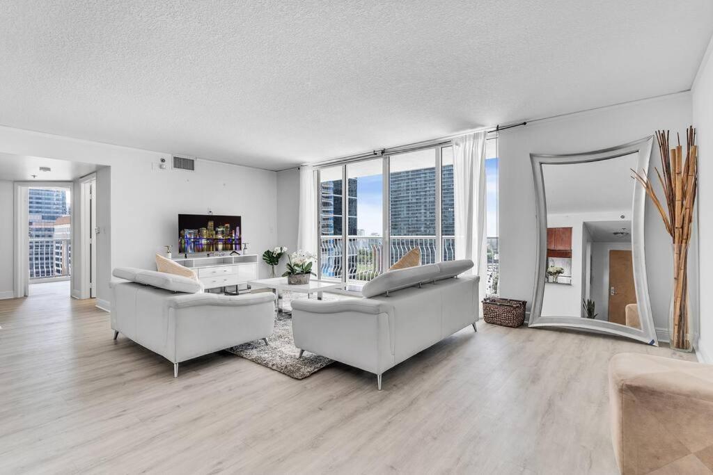 마이애미 Modern 2/2 With Beautiful Ocean And Brickell Views 아파트 외부 사진