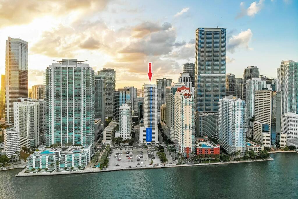 마이애미 Modern 2/2 With Beautiful Ocean And Brickell Views 아파트 외부 사진